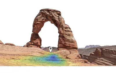 Calcul de l’altitude d’un point sous une arche