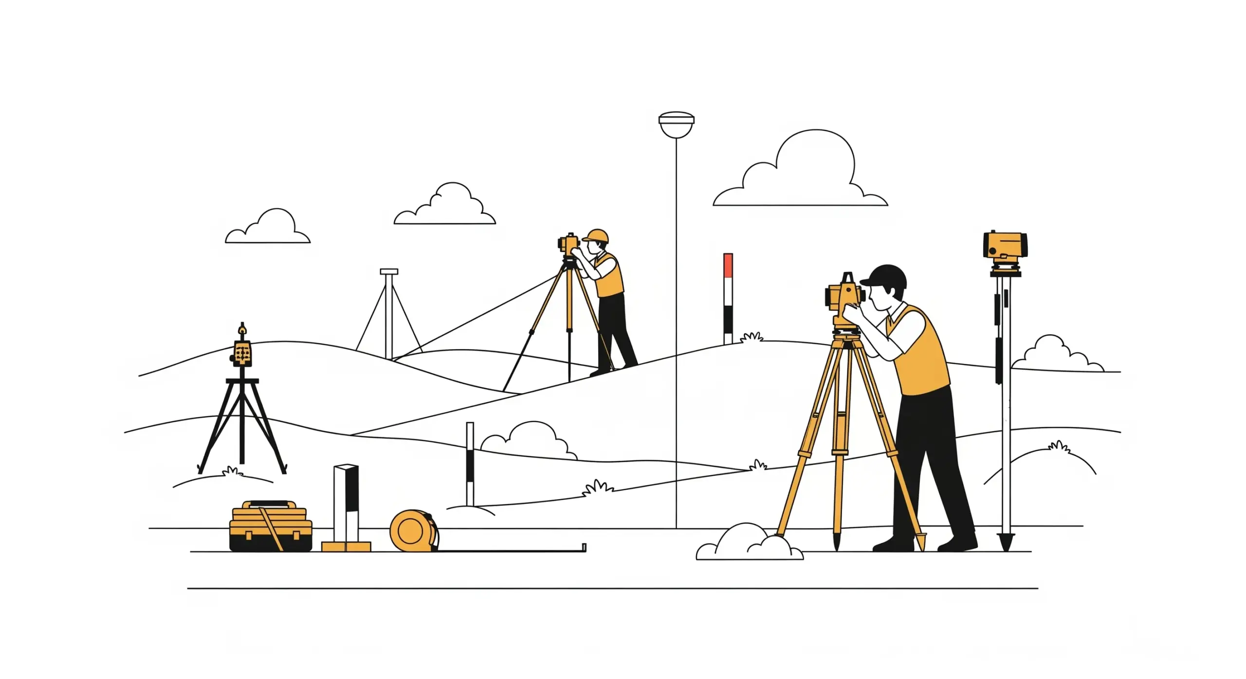 Implantation par Relèvement  étude topographique