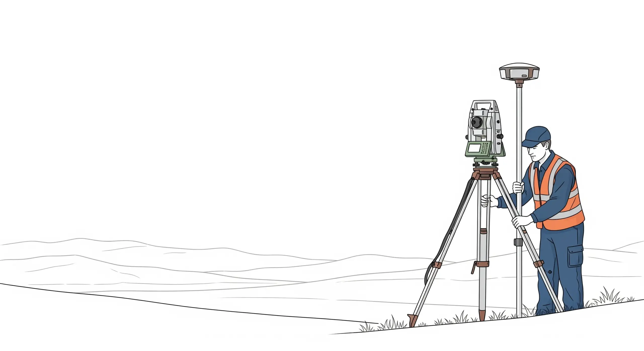 Mettre en Station une Station Totale  étude topographique