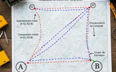 Compensation du Cheminement A-S1-S2-B